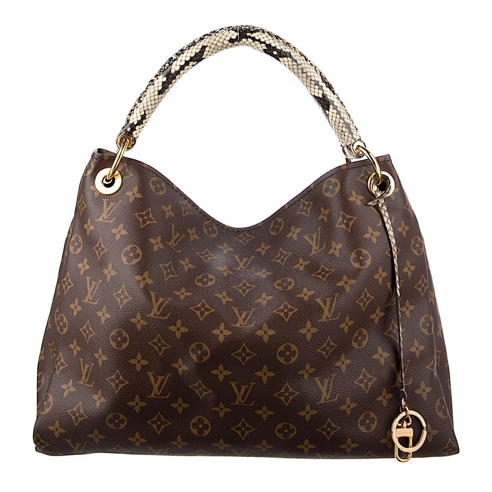 🦄✨RARE Louis Vuitton Artsy MM Python handle Exotique - Picture 15 of 16